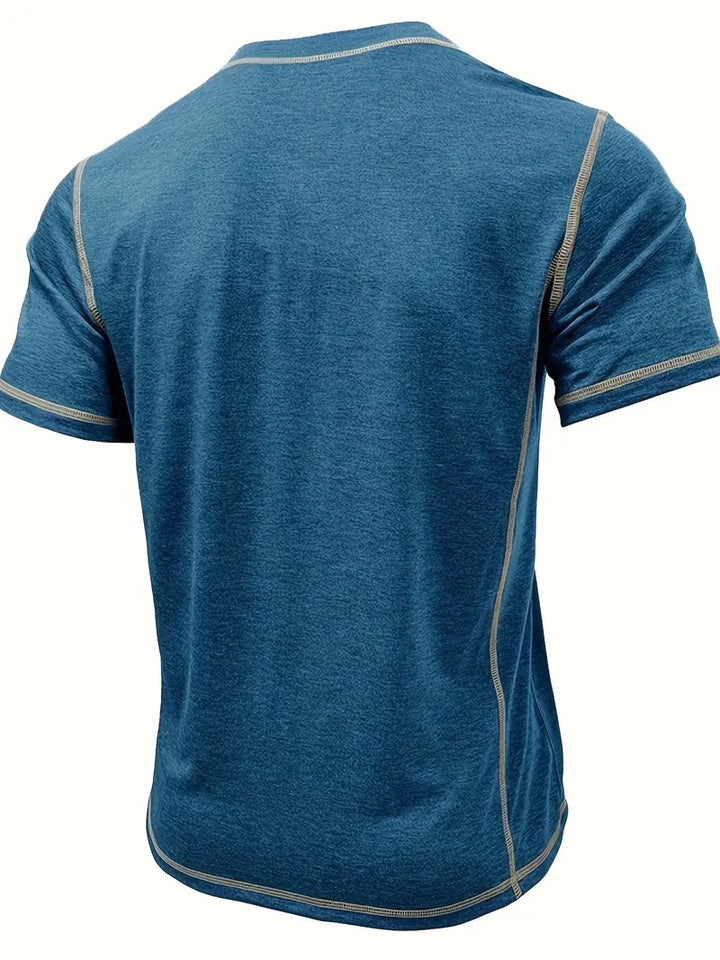 Orazio - Tricou Cu Mâneci Scurte și Nasturi