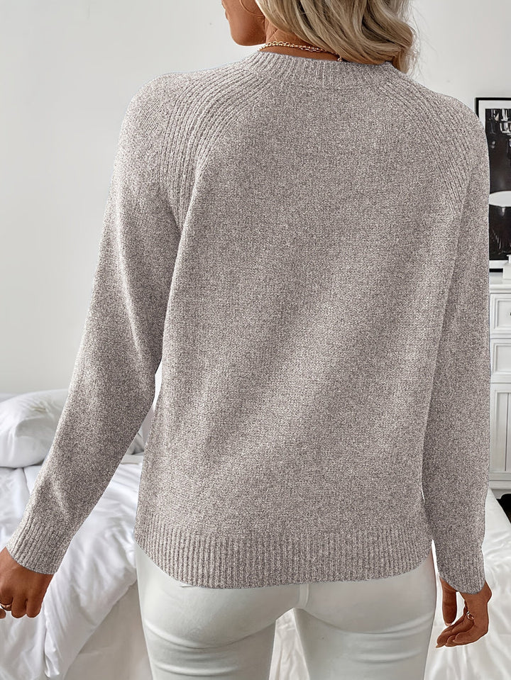 Pascuala - Pulover Elegant Tricotat Cu Perle