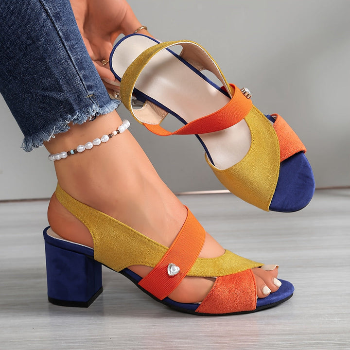 Josien – Sandale Confortabile Cu Curea Elastică
