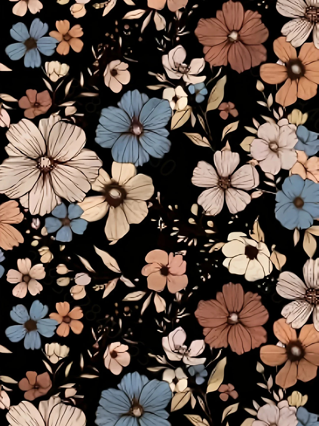 Lilou - Top Casual De Vară Cu Imprimeu Floral