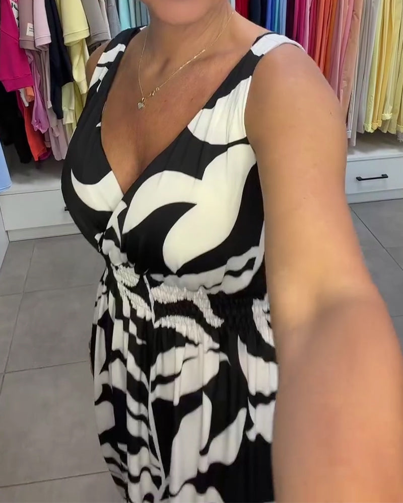 Kealia – Rochie Cu Imprimeu Floral Și Talie Smocată