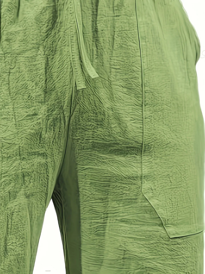 Oskam - Pantaloni Scurți De Vară Din Bumbac Cu Croi Larg