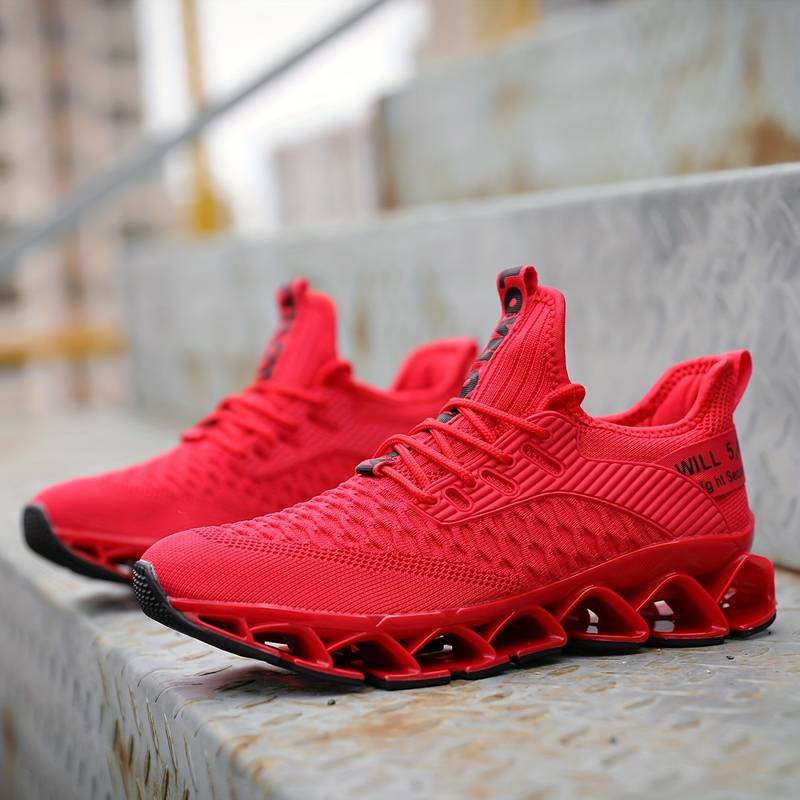 Shmuel - Adidași Casual Geometrici cu șireturi