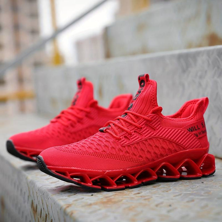 Shmuel - Adidași Casual Geometrici cu șireturi