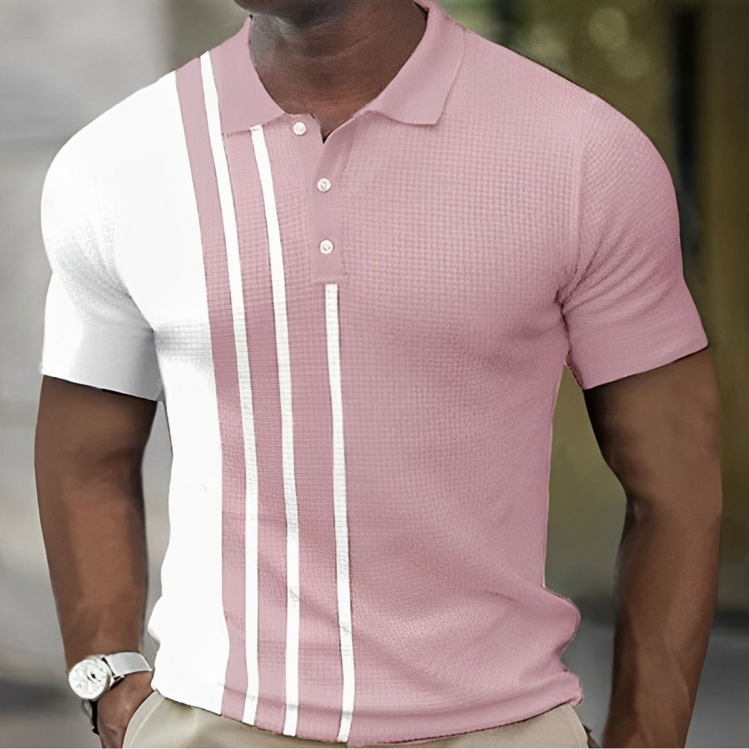Gregory - Tricou Polo Cu Dungi Elegante