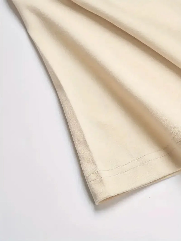 Fraga - Tricou Elegant Cu Mâneci Scurte