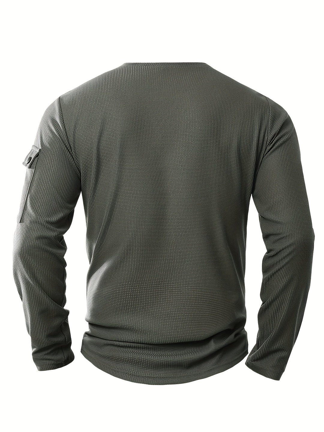 Wladimir - Tricou Polo Cu Mâneci Lungi, Nasturi Si Buzunar