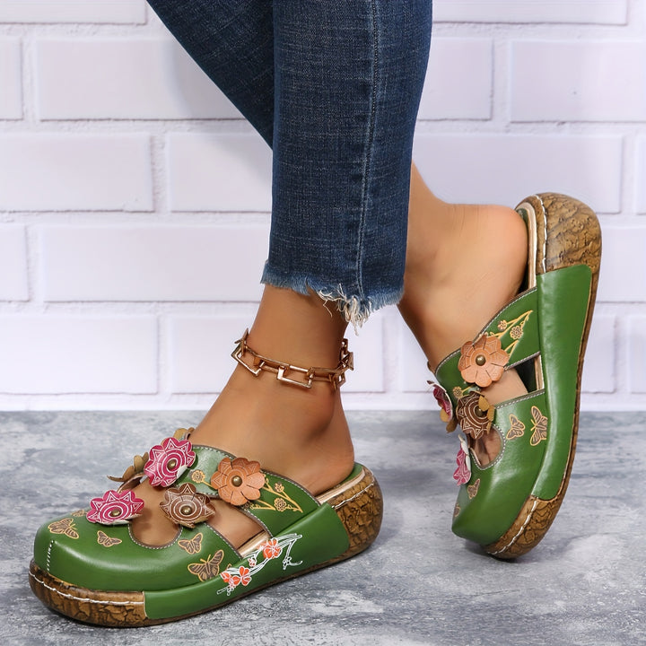 Oprah - Elegante Antiderapantă Wedge Sandale