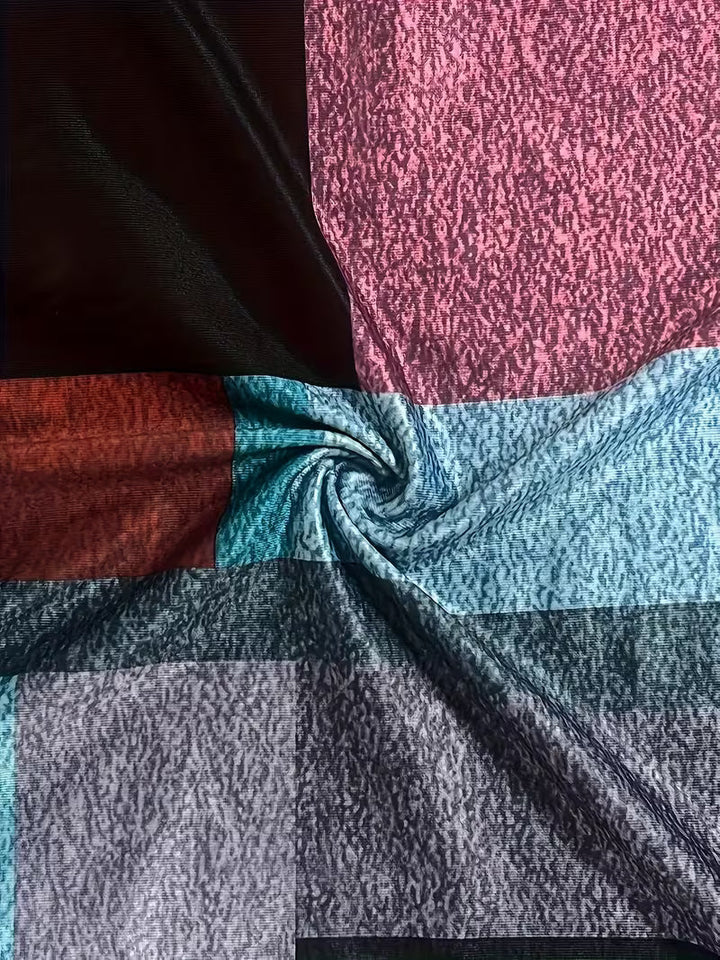 Ishinia – Bluză cu model geometric plin de viață