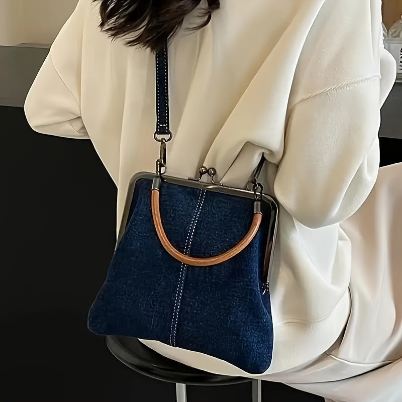 Rachil - Geantă Crossbody Din Denim