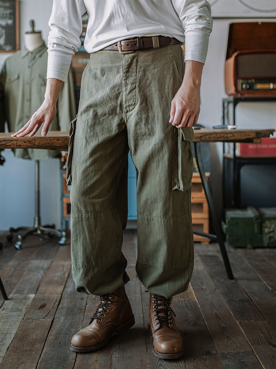 Ibrahim - Armată M-47 Eșapament Twill Pantaloni