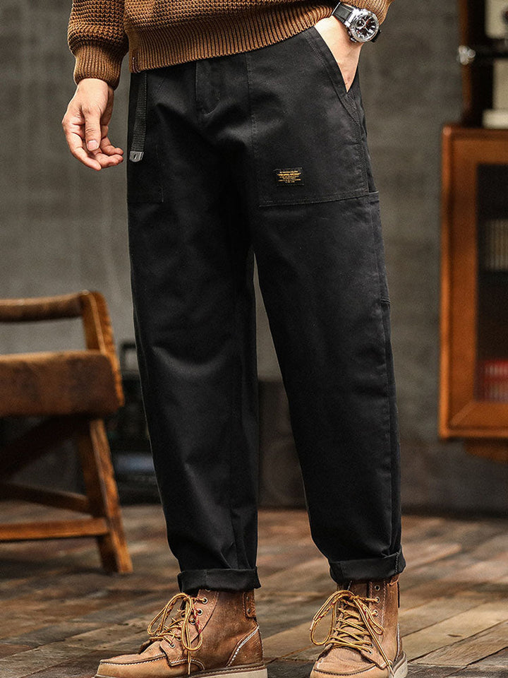 Rasmus - Pantaloni Cargo Eleganți Cu Buzunare