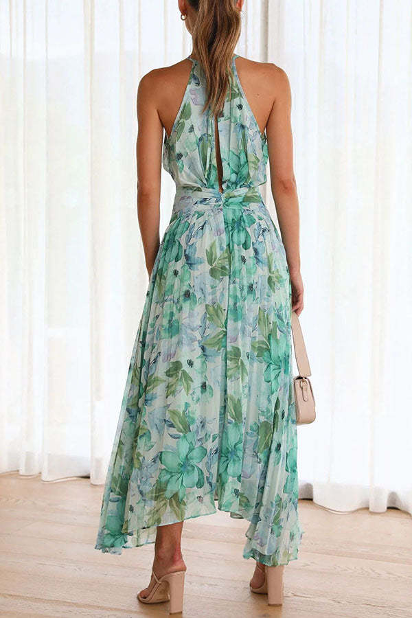 Aloysia - Rochie Maxi Cu Imprimeu Floral