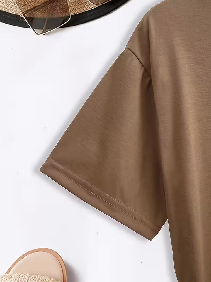 Nimina – Tricou Cu Imprimeu Grafic Elegant