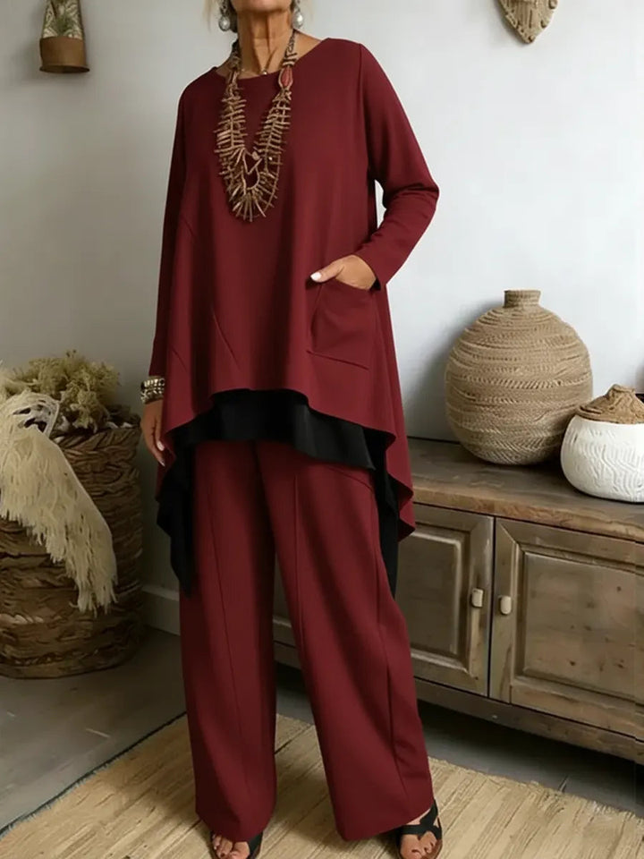 Naelia - Set Elegant Din Două Piese