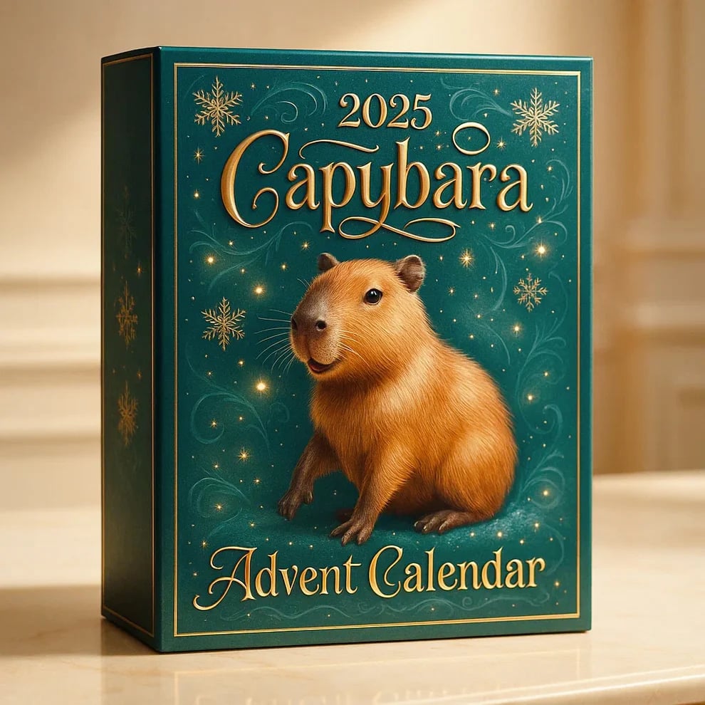 CapyJoy -  Calendarul de Advent 2D cu Capibara