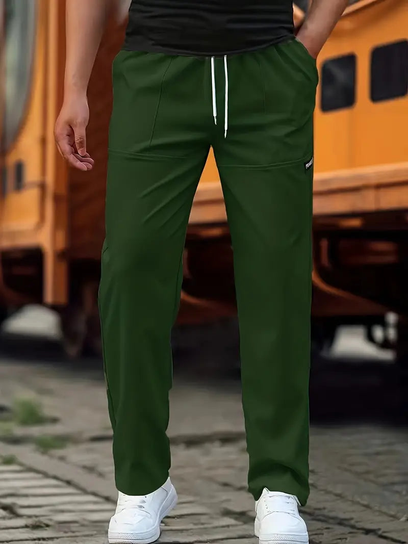 Travys - Pantaloni Sportează Casual Cu Buzunare