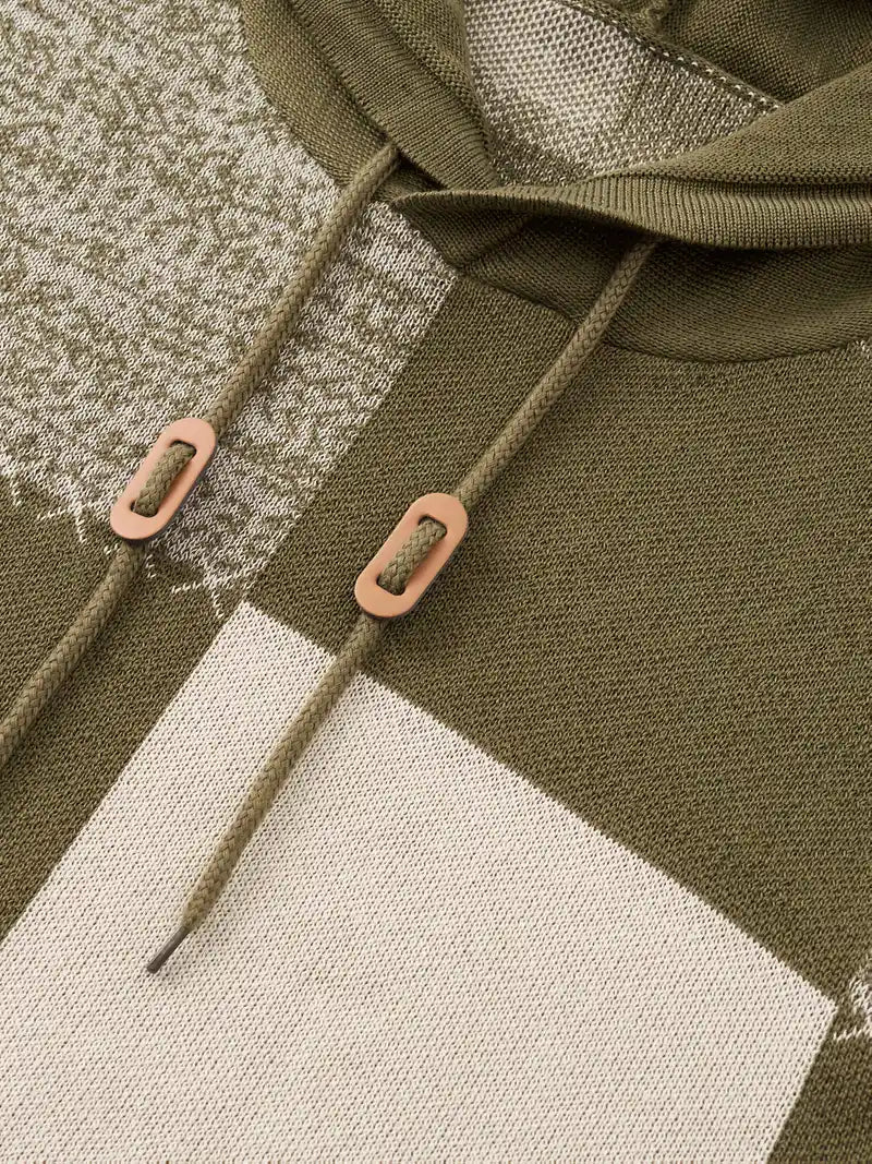 Donovan - Hanorac Confortabil Cu Glugă Tricotat