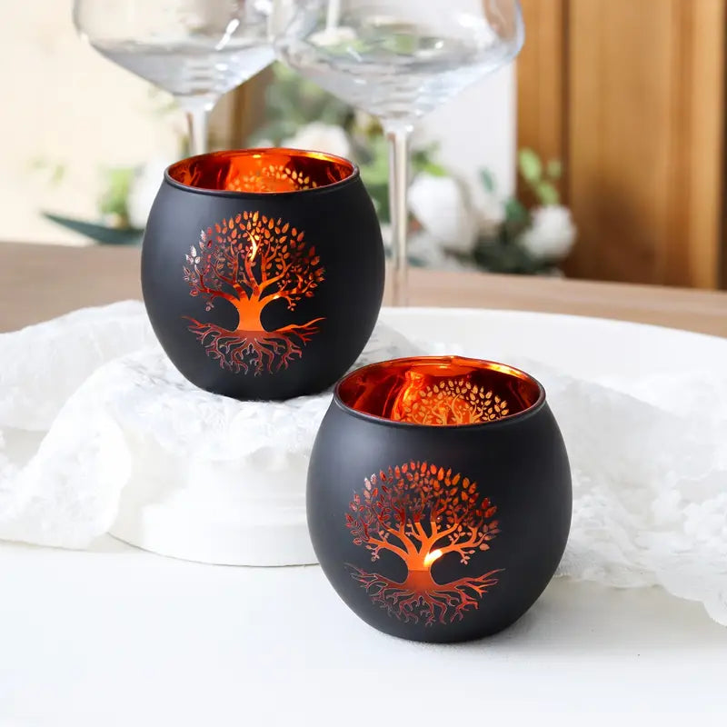 GlowRoot - Setează Suport Pentru Lumânări Arborele Vieții