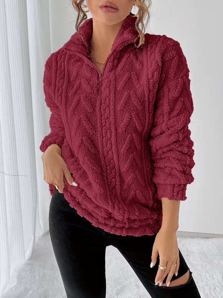 Nessia – Hanorac Versatil Din Fleece, Care Ține De Cald