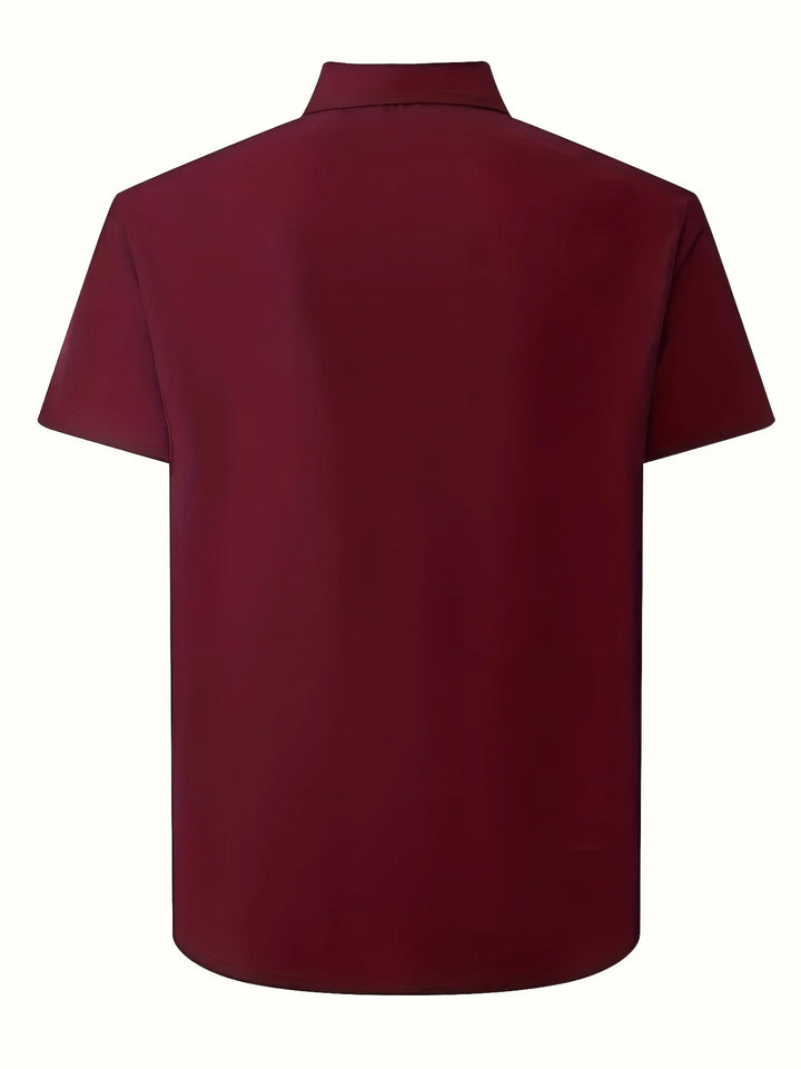 Ezra - Cămașă Elegantă Croială Slim Cu Nasturi