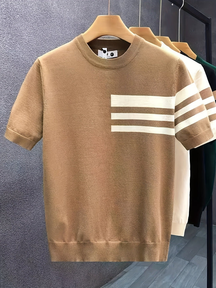 Harper - Tricou Confortabil Cu Gât Rotund