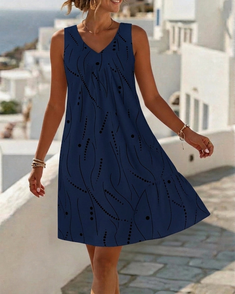 Lalesca – Rochie Midi Fără Mâneci