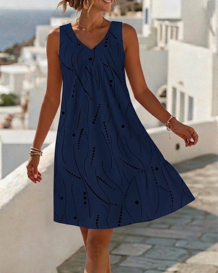 Lalesca – Rochie Midi Fără Mâneci