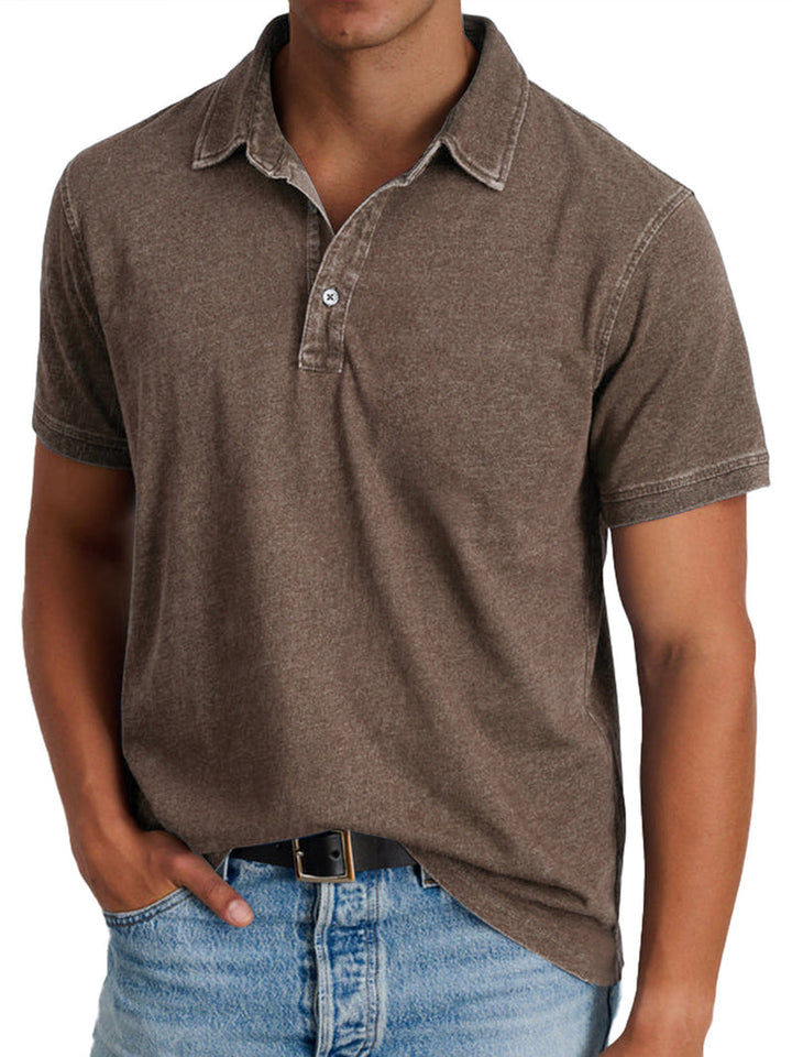 Nikolas - Tricou Polo Cu Mânecă Scurtă