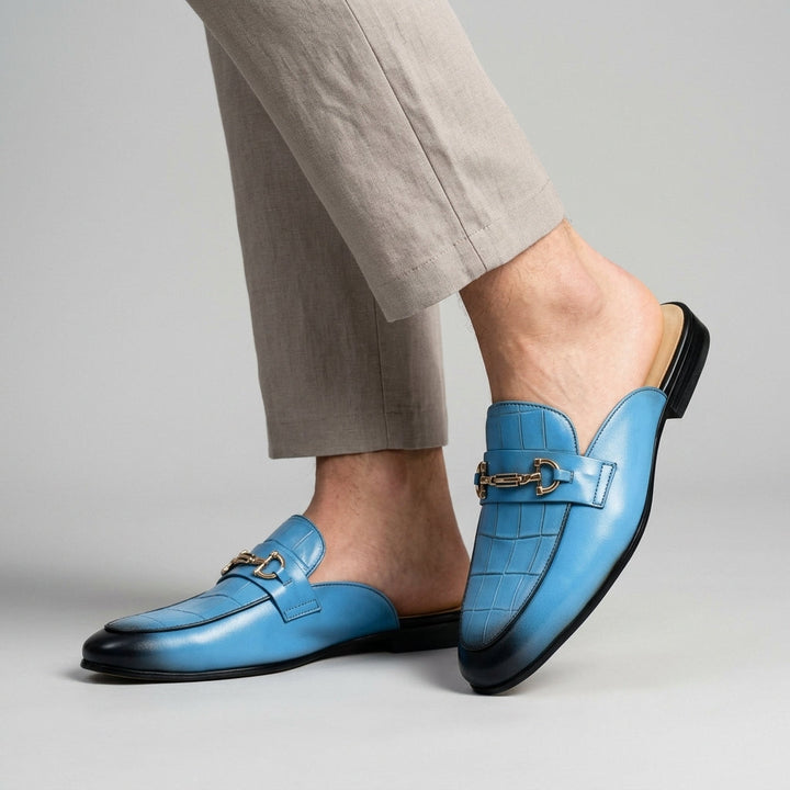 Idris – Pantofi Din Piele Cu Spatele Deschis