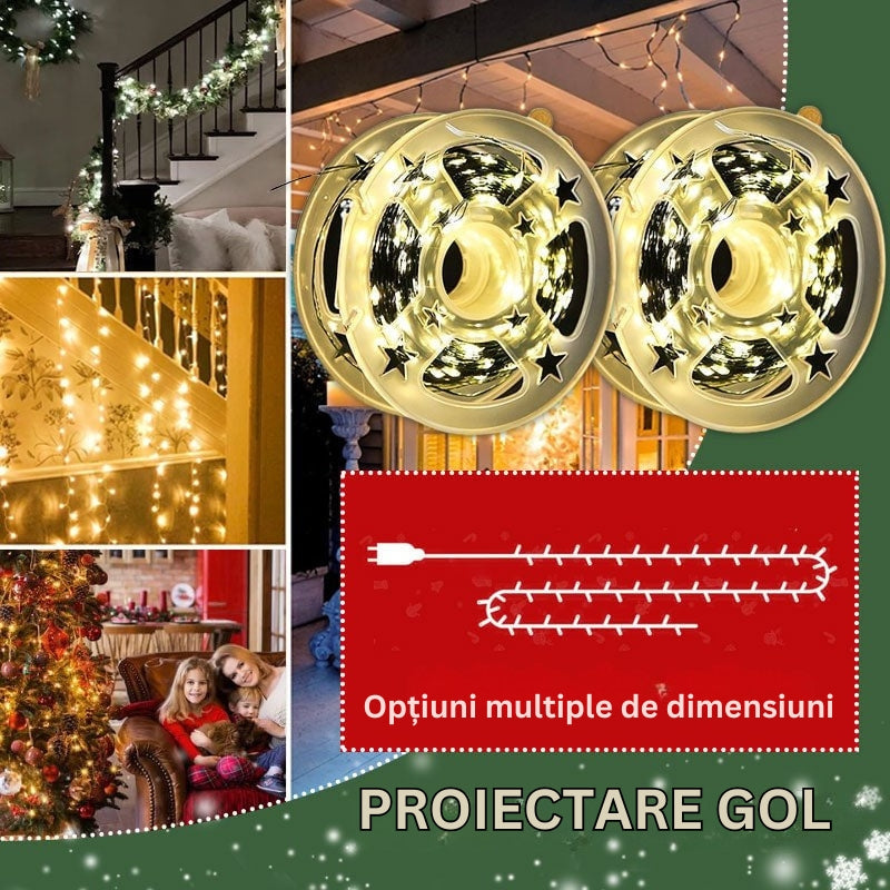 TwinkleWire - Lumini Decorative Din Sârmă De Cupru Cu Telecomandă