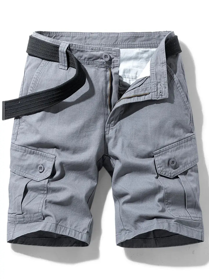 Mauro - Pantaloni Scurți Eleganți Cu Buzunare Multipl