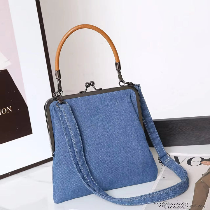 Rachil - Geantă Crossbody Din Denim