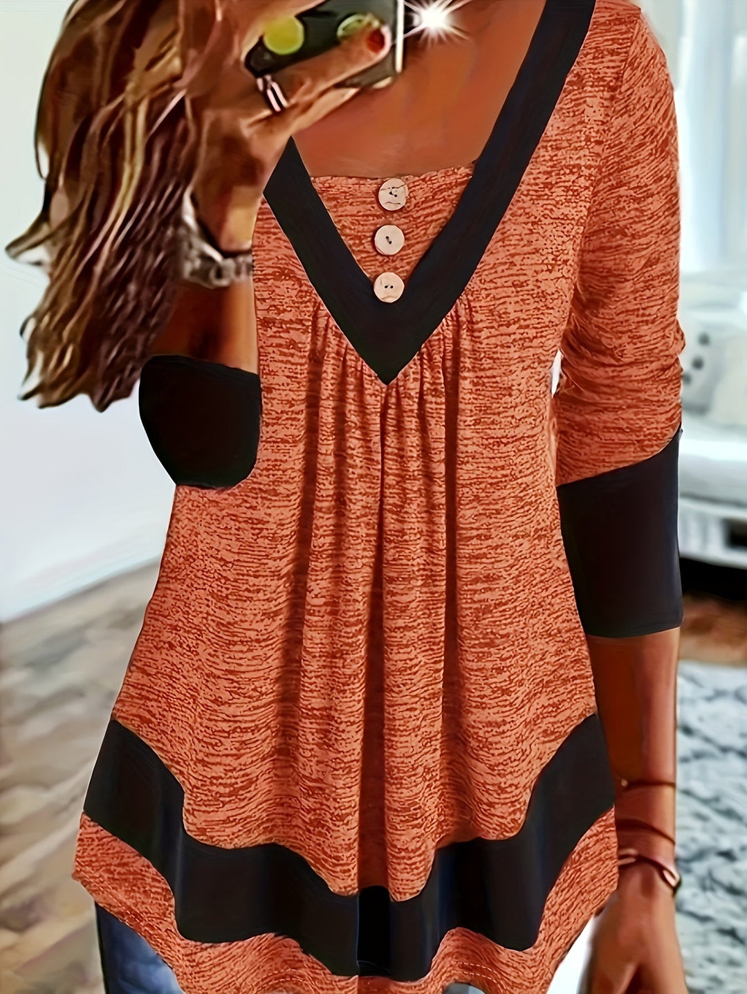 Grisel – Tricou Elegant, Evazat