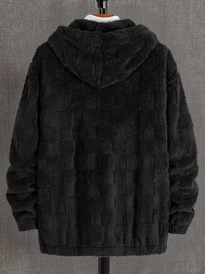 Karun – Jachetă Cu Glugă Din Fleece, Cu Fermoar
