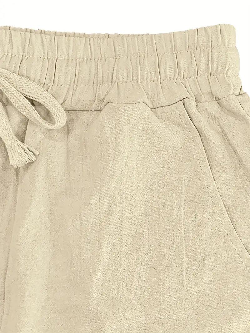Babaev - Pantaloni Eleganți Din In