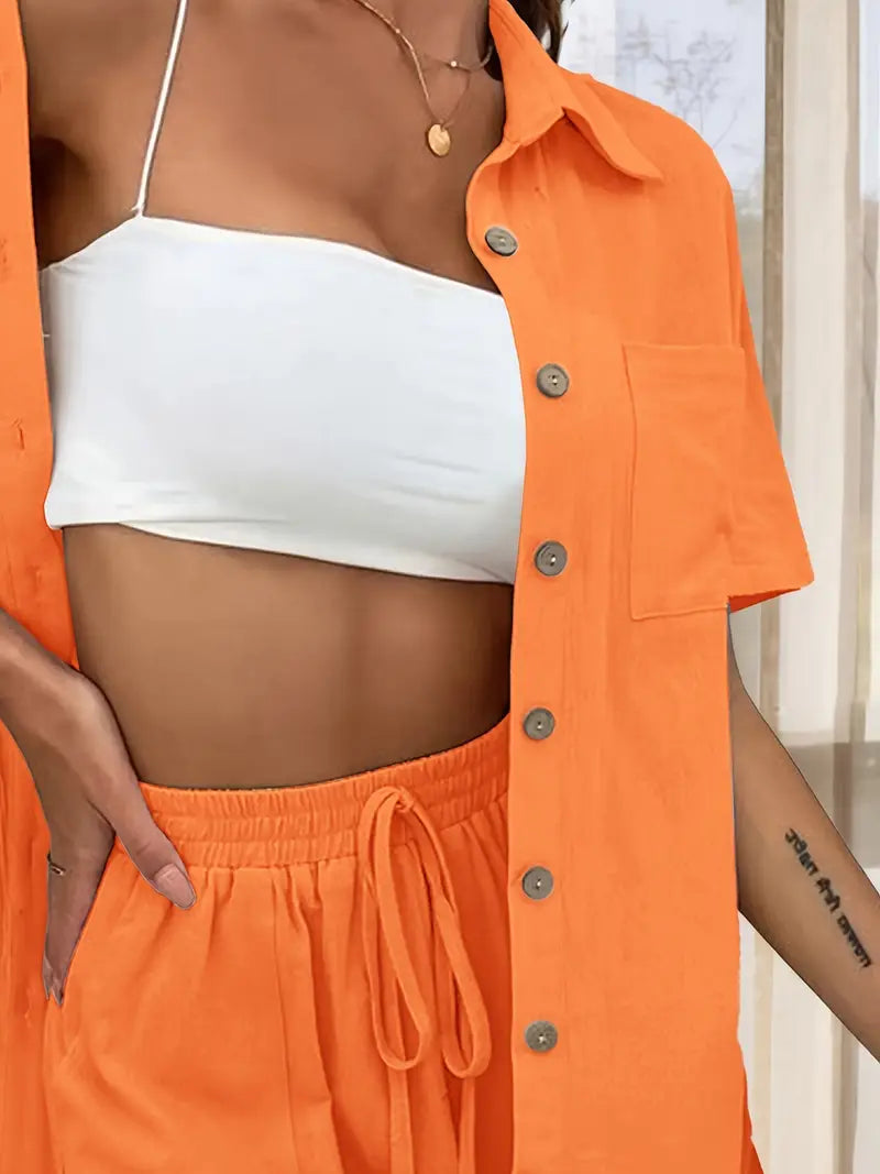 Fani - Setează Elegant Din Două Piese Pentru Vară