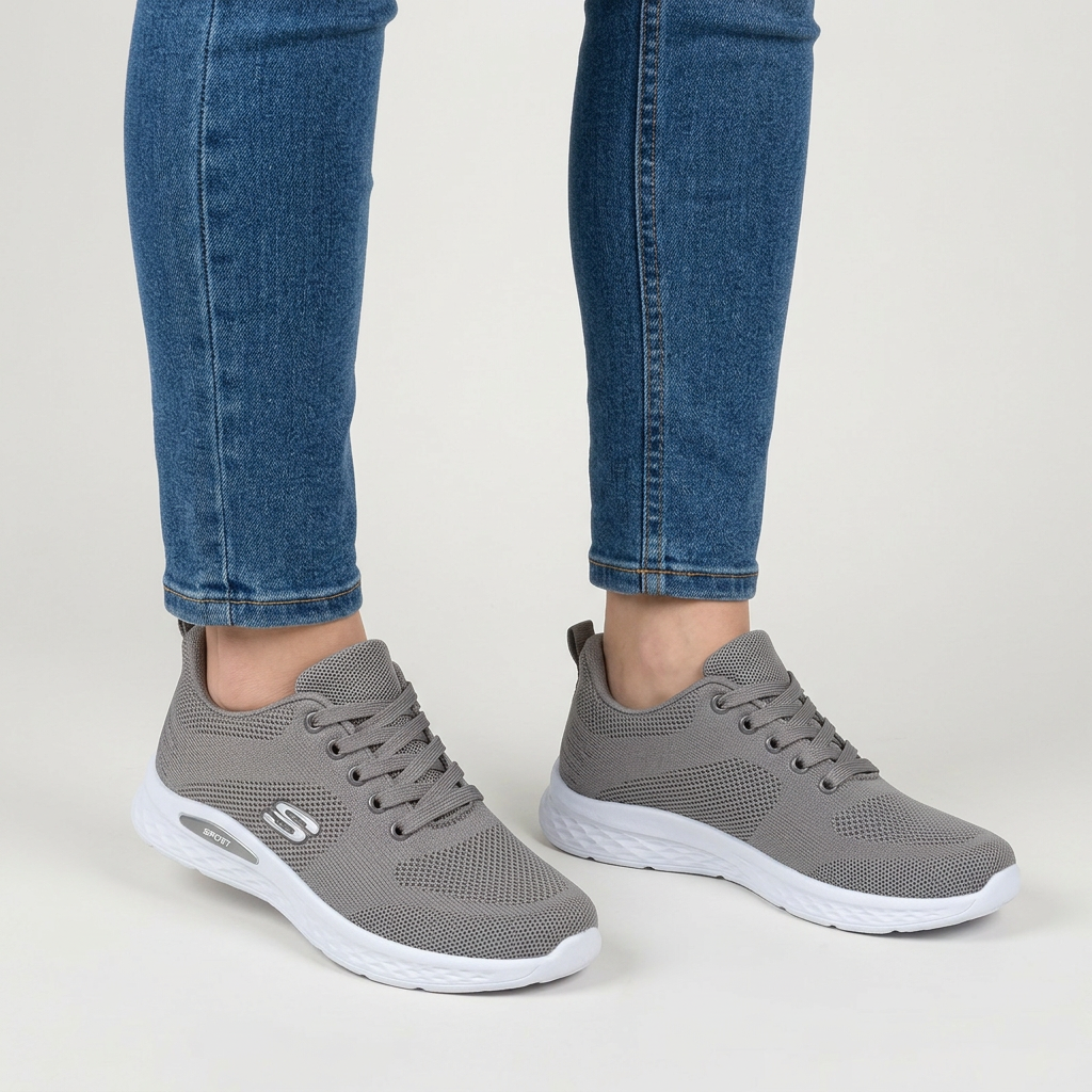 Alixia - Adidași Confortabili Cu Șireturi