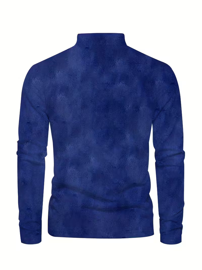 Giles - Cămașă Elegantă Cu Imprimeu 3D Cu Barcă Cu Pânze