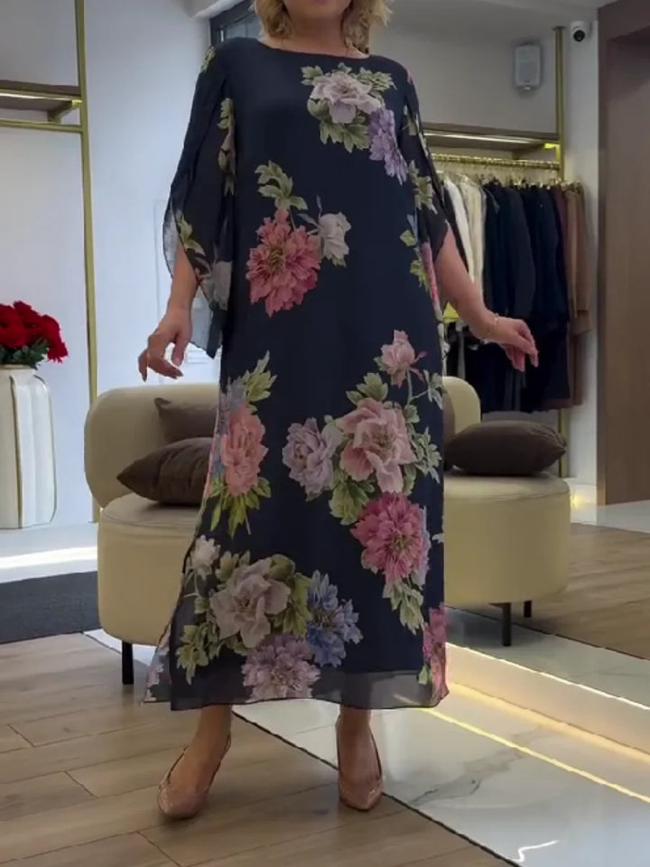 Yael - Rochie Maxi Cu Imprimeu Floral