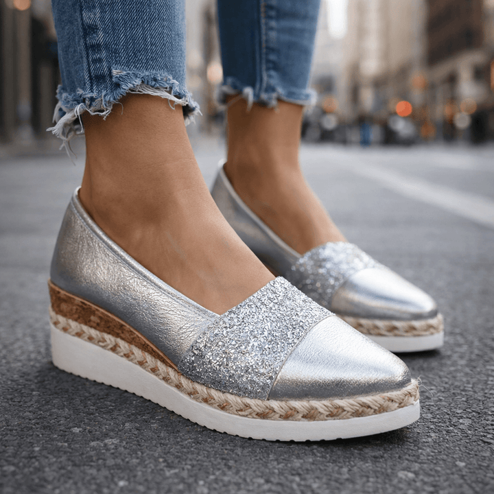 Jahaira - Elegant Antialunecare Wedge Pantofi