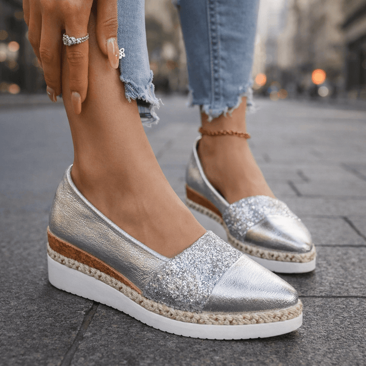Jahaira - Elegant Antialunecare Wedge Pantofi