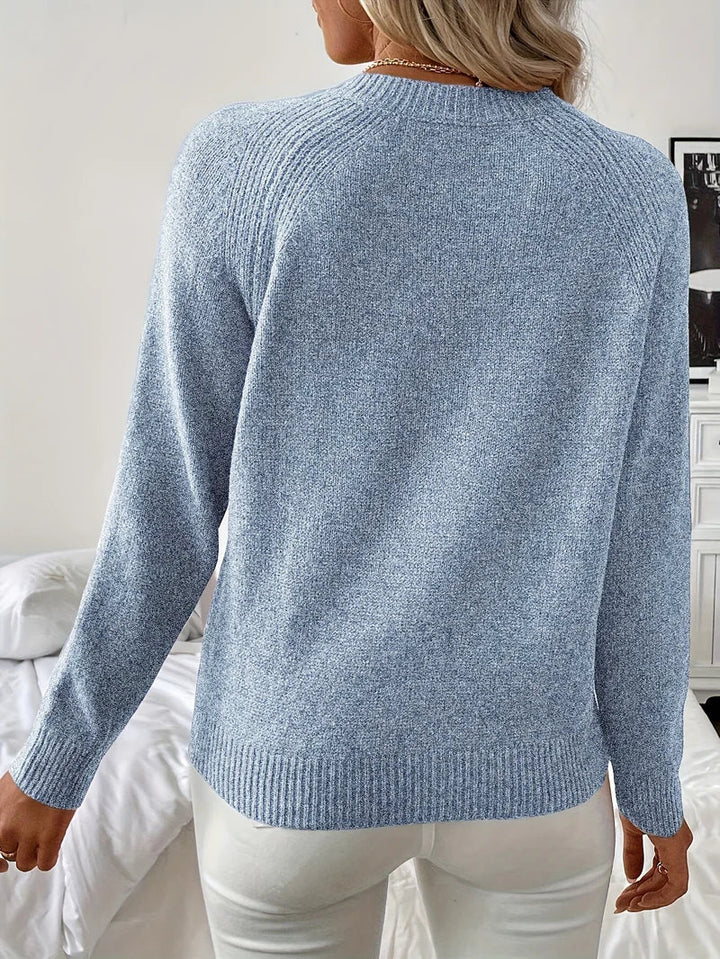Pascuala - Pulover Elegant Tricotat Cu Perle