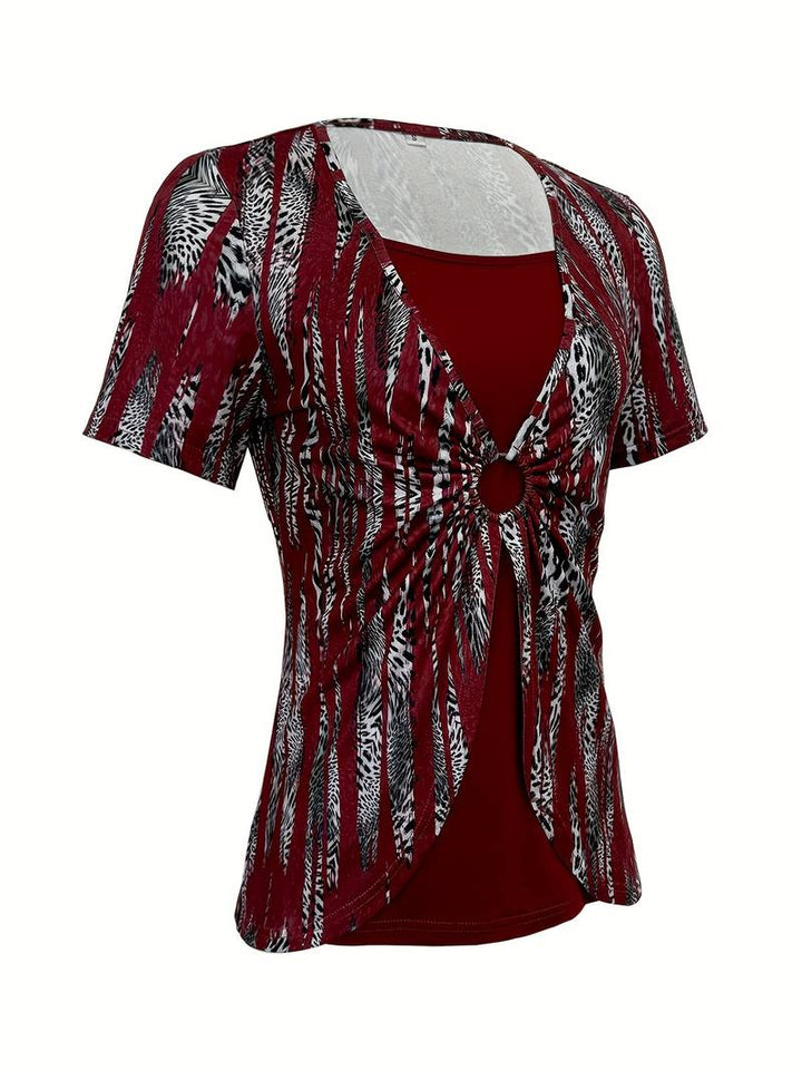 Nairy - Tricou Casual Cu Imprimeu