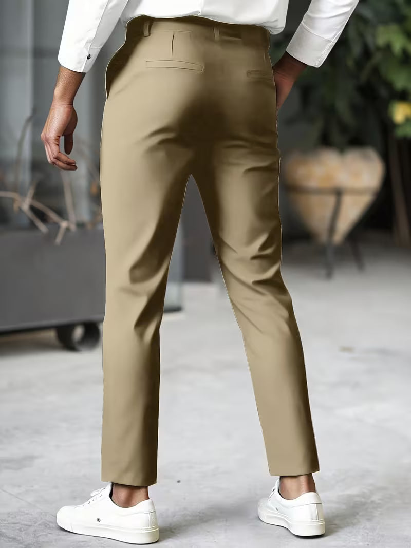 Krsto – Pantaloni Cu Talie De Înaltă Calitate