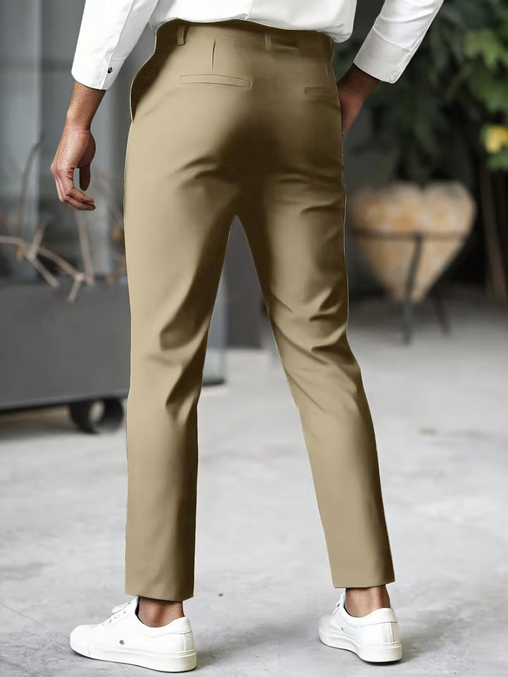 Krsto – Pantaloni Cu Talie De Înaltă Calitate