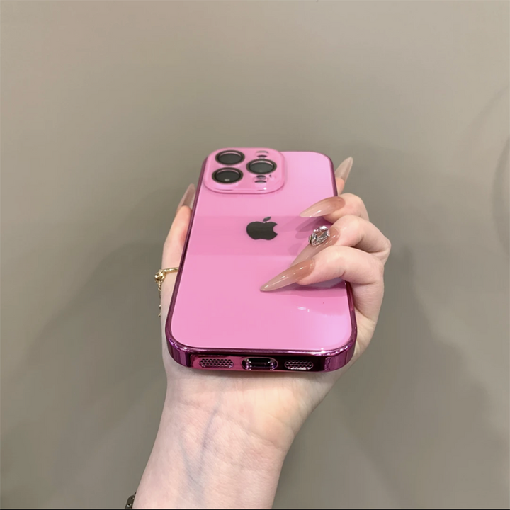 Chromelux – Husă Premium Din Sticlă Galvanizată Pentru iPhone