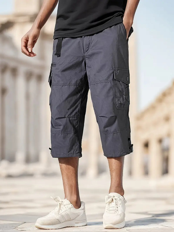 Gerhard - Pantaloni Eleganți Cu Buzunare Multiplă