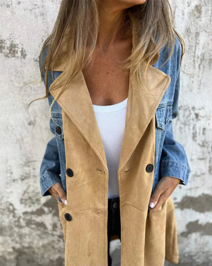 Olatz - Trench Din Denim
