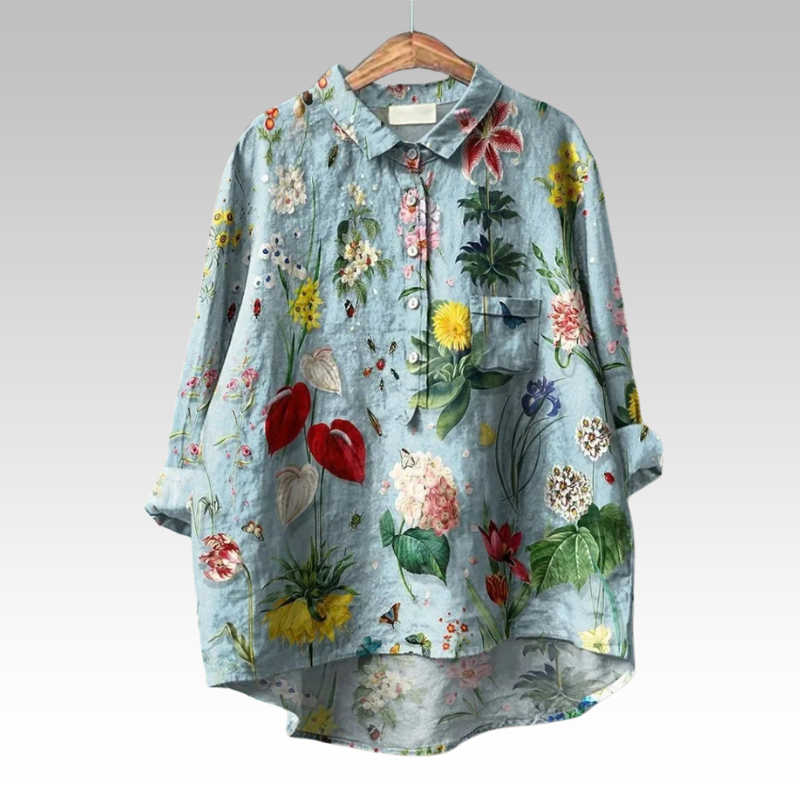 Ilse - Bluze Clasice Cu Imprimeu Floral
